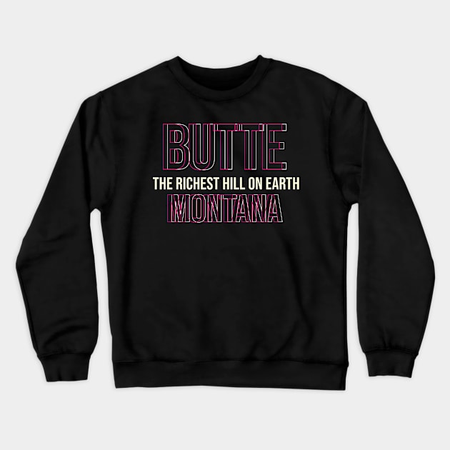 Butte Crewneck Sweatshirt by Delix_shop